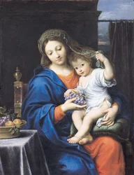 La Virgen de las Uvas, 1640-50